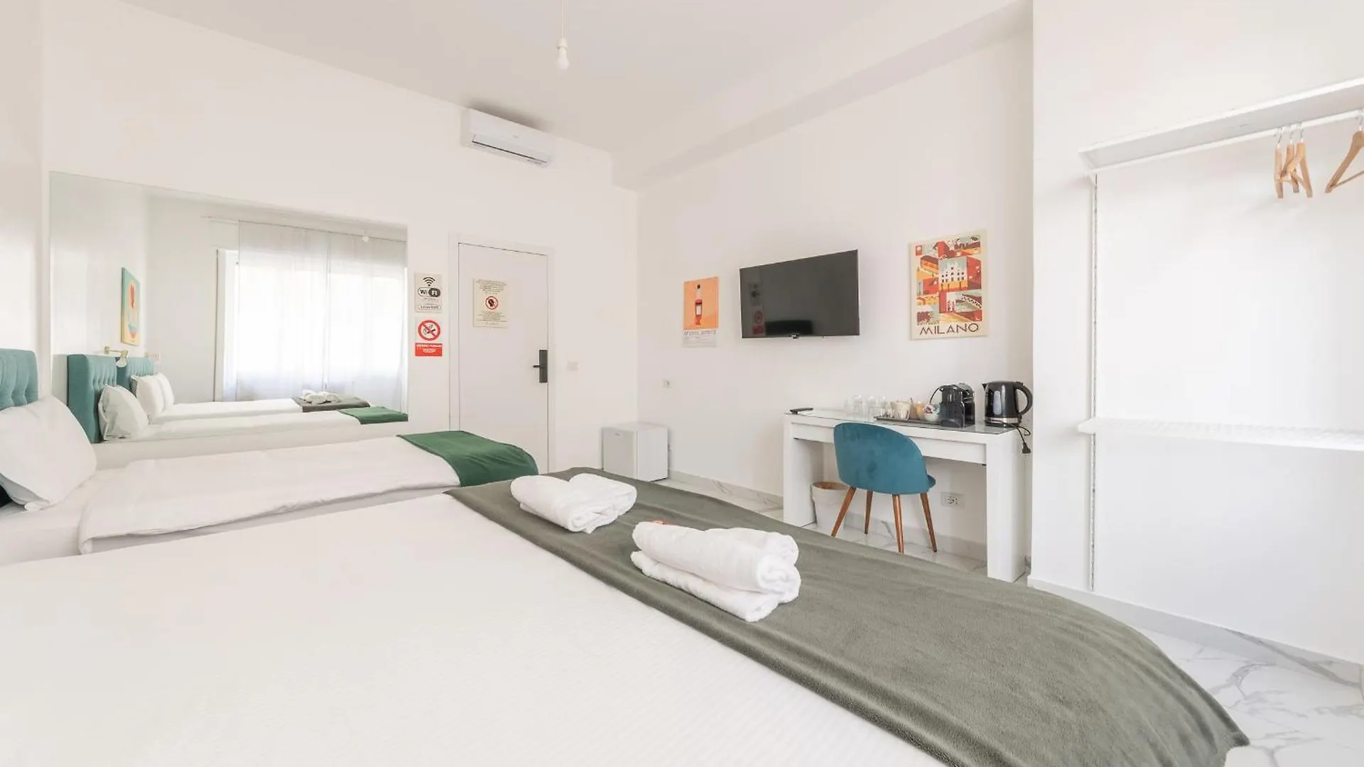 ゲストハウス ホテル Leia Hospitality ミラノ イタリア
